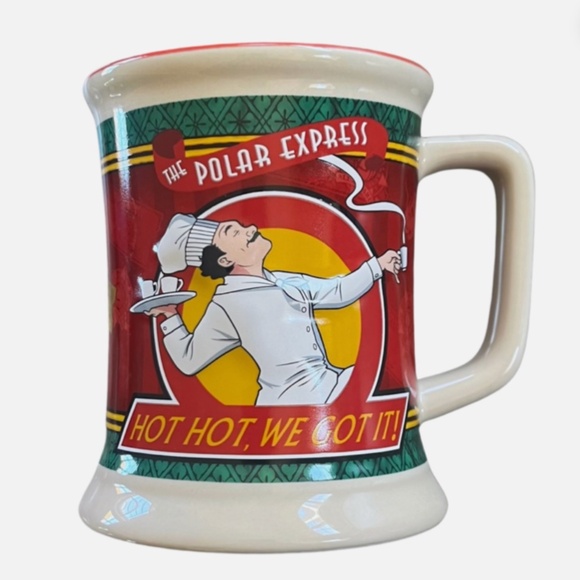 The Polar Express Hot Chocolate Set of 4 Mugs - Picture 1 of 6